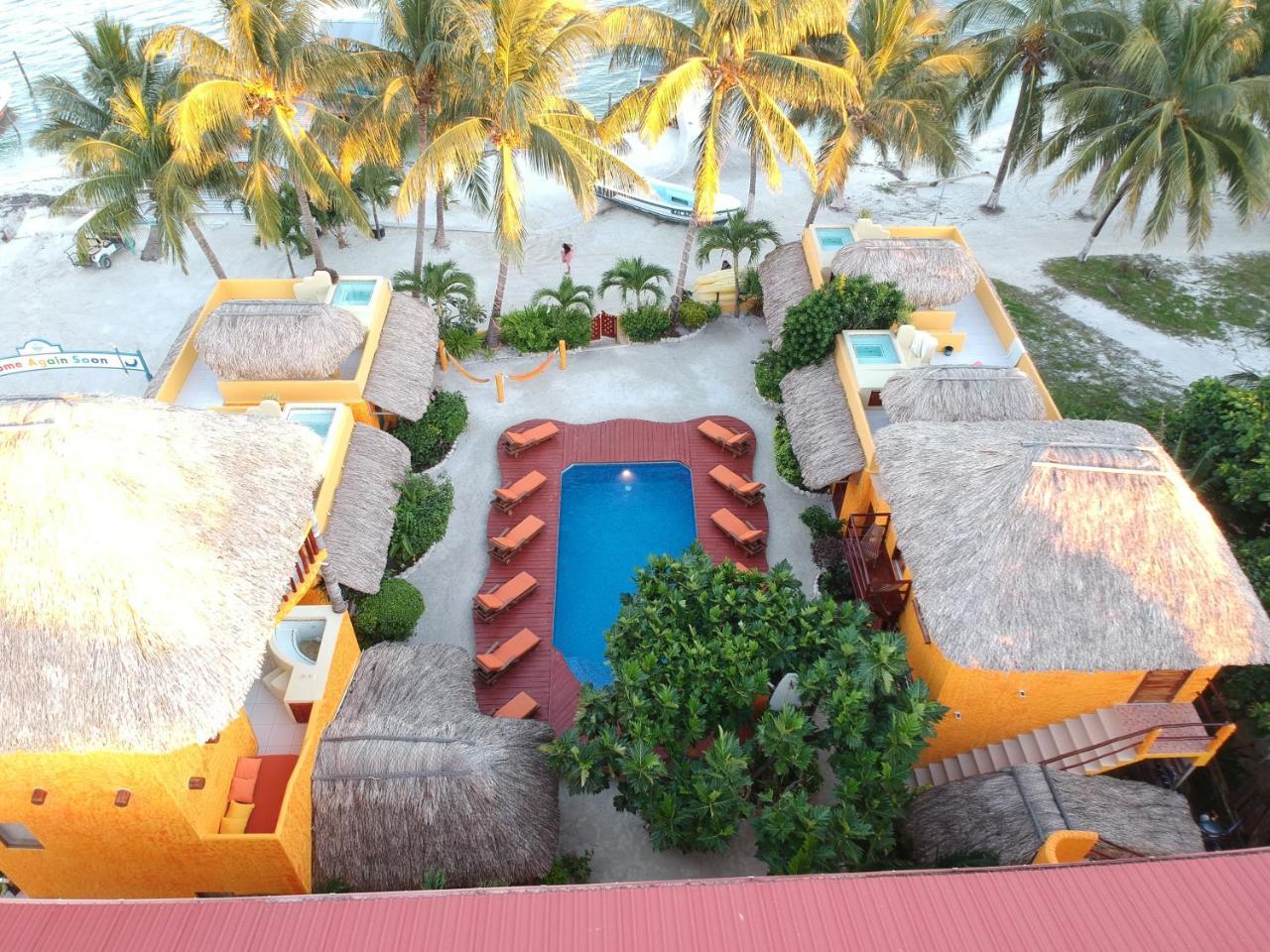 Seaside Cabanas Hotel Caye Corker Экстерьер фото